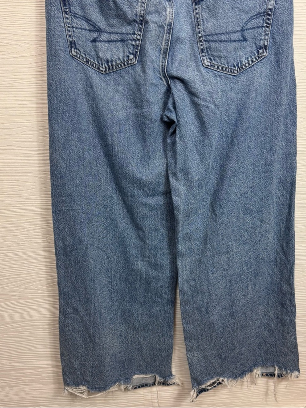 American Eagle High Rise Baggy Wide Leg Pants US 10 - Picture 7 of 10